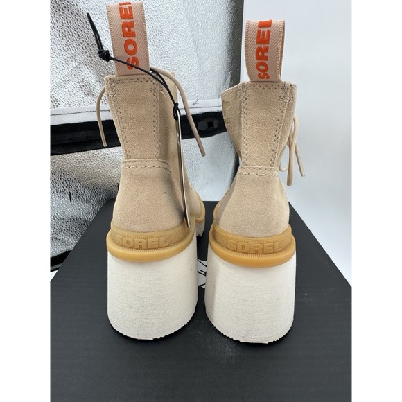 NEW $200 Womens Sorel Hi-Line Heel Lace Waterproof Boots, 7 Gorpcore - Picture 3 of 9